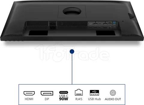 Photo de Ecran 27" Philips 3000 27B2U3601 Quad HD 120Hz (Noir)