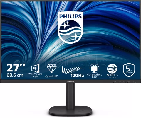 Photo de Ecran 27" Philips Business Monitor 27B2N3500J Quad HD 120Hz (Noir)