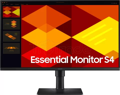 Photo de Ecran 27" Samsung Essential S4 S40GD Full HD 100Hz (Noir)