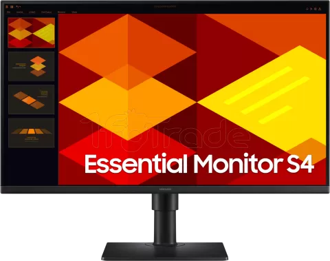Photo de Ecran 27" Samsung Essential S4 S40GD Full HD 100Hz (Noir)