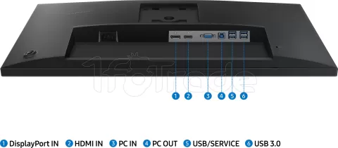 Photo de Ecran 27" Samsung Essential S4 S43GC Full HD 100Hz (Noir)