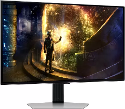 Photo de Ecran 27" Samsung Odyssey G6 G61SD OLED Quad HD 240Hz (Argent)