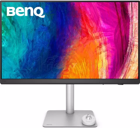 Photo de Ecran 32" BenQ DesignVue PD3226G 4K Ultra HD 144hz (Gris)