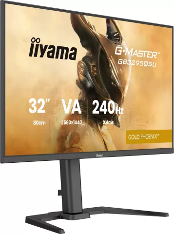 Photo de Ecran 32" Iiyama G-Master Gold Phoenix GB3295QSU-B1 Quad HD 240Hz (Noir)