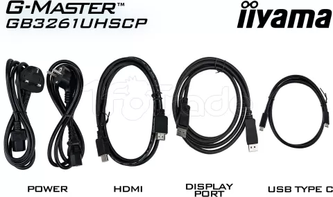 Photo de Ecran 32" Iiyama G-Master Red Eagle GB3261UHSCP-B1 4K Ultra HD 144Hz (Noir)