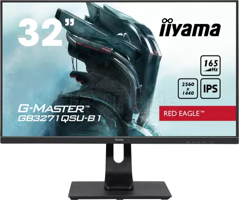 Photo de Ecran 32" Iiyama G-Master Red Eagle GB3271QSU-B1 Quad HD (Noir) 165 Hz