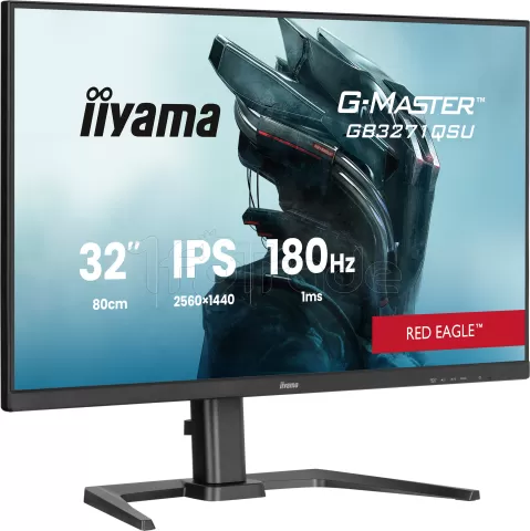 Photo de Ecran 32" Iiyama G-Master Red Eagle GB3271QSU-B2 Quad HD 180Hz (Noir)
