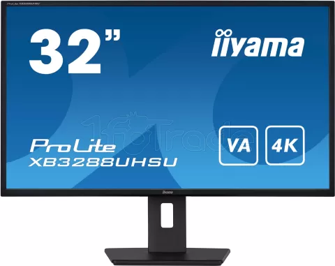 Photo de Ecran 32" Iiyama ProLite XB3288UHSU-B5 4K Ultra HD (Noir)