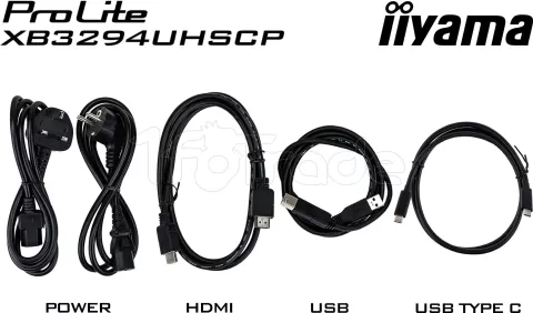 Photo de Ecran 32" Iiyama ProLite XB3294UHSCP-B1 4K Ultra HD (Noir)