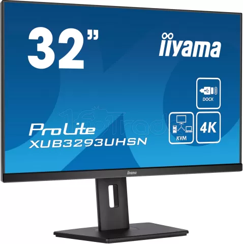 Photo de Ecran 32" Iiyama ProLite XUB3293UHSN-B5 4K Ultra HD (Noir)