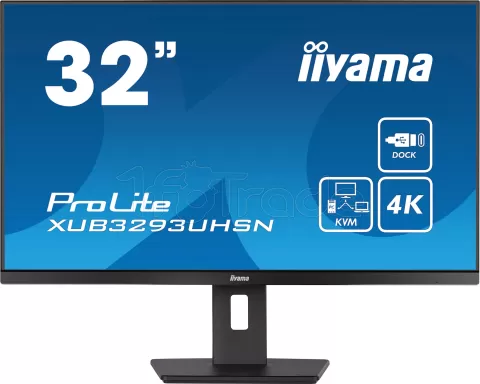 Photo de Ecran 32" Iiyama ProLite XUB3293UHSN-B5 4K Ultra HD (Noir)