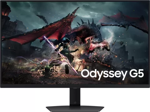 Photo de Ecran 32" Samsung Odyssey G5 G50D Quad HD 180Hz (Noir)