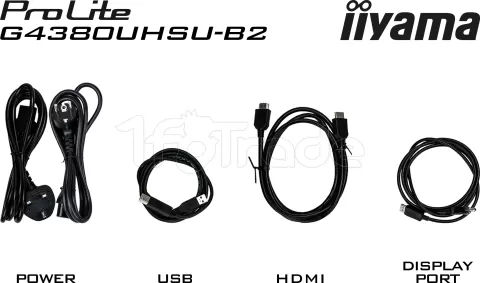 Photo de Ecran 43" Iiyama G-Master Red Eagle G4380UHSU-B2 4K Ultra HD 144Hz (Noir)