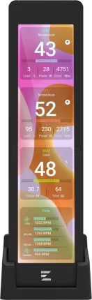 Photo de Ecran d'affichage Zalman 9.16" (Noir)