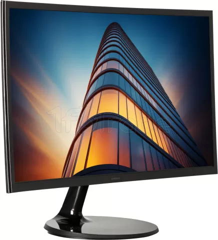 Photo de Ecran incurvé 24" Samsung Essential S3 S36GD Full HD 100Hz (Noir)
