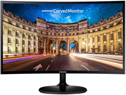 Photo de Ecran incurvé 24" Samsung LC24F390FHUXEN Full HD