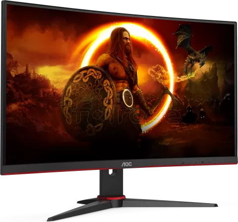 Photo de Ecran incurvé 27" AOC Gaming C27G2E/BK Full HD (Noir) 165Hz