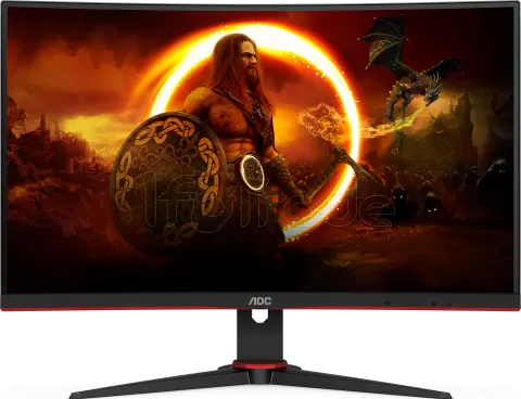 Photo de Ecran incurvé 27" AOC Gaming C27G2E/BK Full HD (Noir) 165Hz