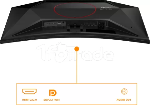 Photo de Ecran incurvé 27" AOC Gaming G4 C27G42E Full HD 180Hz (Noir)