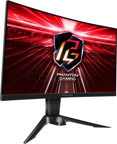 Photo de Ecran incurvé 27" ASRock Phantom Gaming PG27Q15R2A Quad HD (Noir) 165Hz