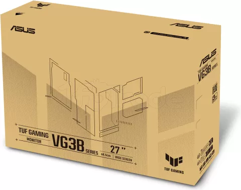 Photo de Ecran incurvé 27" Asus Tuf Gaming VG27VQ3B Full HD 180Hz (Noir)