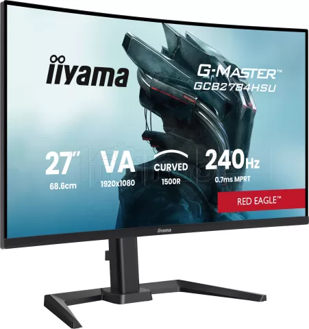 Photo de Ecran incurvé 27" Iiyama G-Master Red Eagle GCB2784HSU-B1 Full HD 240Hz (Noir)