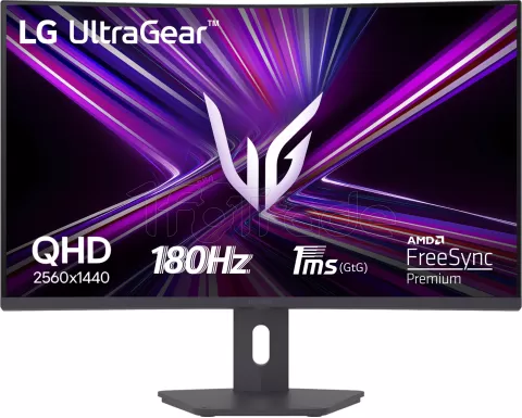 Photo de Ecran incurvé 32" LG UltraGear 32G600A-B Quad HD 180Hz (Noir)
