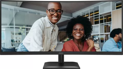 Photo de Ecran incurvé 34" AOC CU34E4CV WQHD 120Hz (Noir)