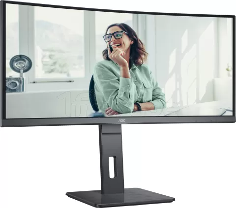 Photo de Ecran incurvé 34" AOC CU34P3CV UWQHD 100Hz (Noir)