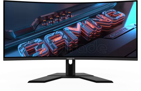 Photo de Ecran incurvé 34" Gigabyte G34WQCP UWQHD 180Hz (Noir)