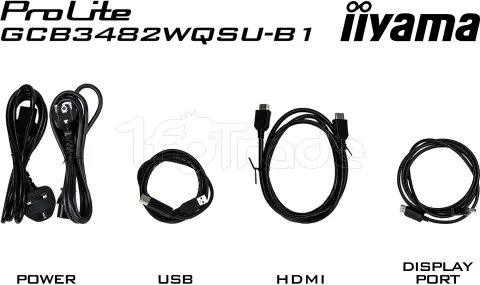 Photo de Ecran incurvé 34" Iiyama G-Master Black Hawk GCB3482WQSU-B1 UWQHD 120Hz (Noir)