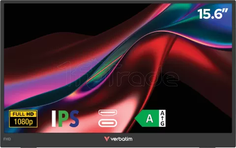 Photo de Ecran portable 15,6" Verbatim Light Full HD (Noir)