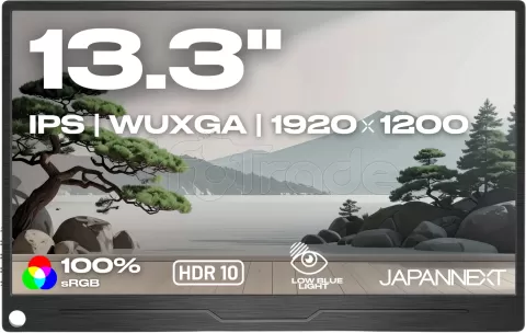 Photo de Ecran portable tactile 13,3" JapanNext WUXGA JNMDIPS133WUXGAR (Noir)