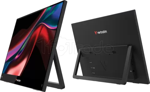 Photo de Ecran portable tactile 14" Verbatim Light Full HD (Noir)