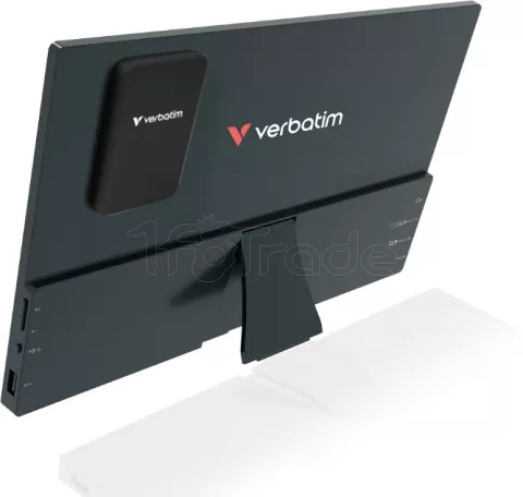 Photo de Ecran portable tactile 14" Verbatim PM-14 Full HD avec batterie externe intégré (Noir)