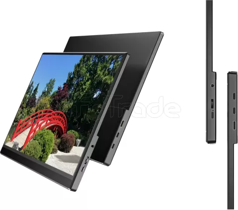 Photo de Ecran portable tactile 15,6" JapanNext Full HD JAPJNMDI156F (Noir)