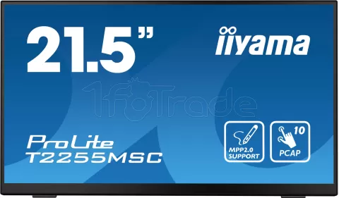 Photo de Ecran tactile 22" Iiyama ProLite Touch T2255MSC-B1 Full HD (Noir)