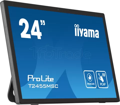 Photo de Ecran tactile 24" Iiyama ProLite Touch T2455MSC-B1 Full HD (Noir)