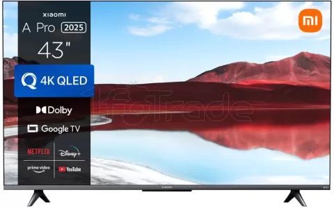 Photo de Ecran/TV 43" Xiaomi A Pro 2025 4K Ultra HD (Noir)