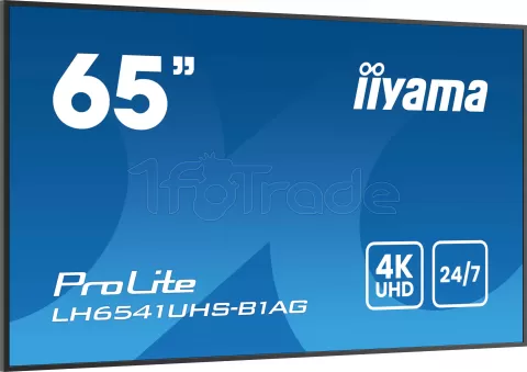 Photo de Ecran/TV Professionnel 65" Iiyama Prolite LH6541UHS-B1AG 4K Ultra HD (Noir)