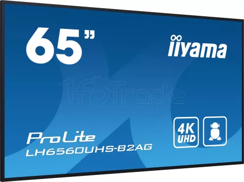 Photo de Ecran/TV Professionnel 65" Iiyama Prolite LH6560UHS-B2AG 4K Ultra HD (Noir)