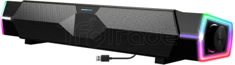 Photo de Enceinte barre de son Spirit of Gamer Fanatic 200 RGB (Noir)