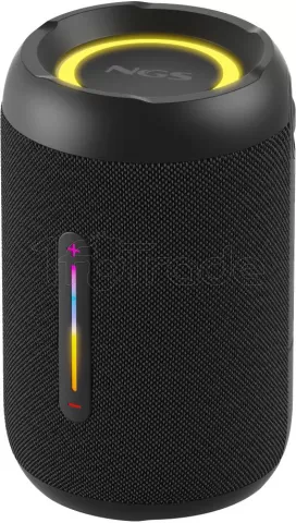 Photo de Enceinte nomade Bluetooth NGS Roller Furia 2 Tiny RGB (Noir)