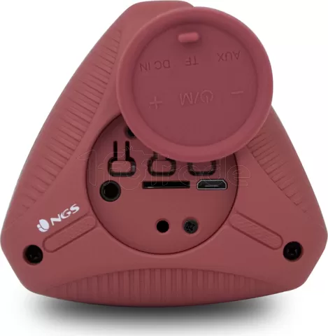 Photo de Enceinte nomade Bluetooth NGS Roller Ride (Rouge)