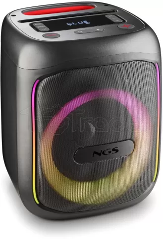 Photo de Enceinte nomade Bluetooth NGS Wild Swag Go RGB (Noir)