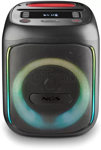 Photo de Enceinte nomade Bluetooth NGS Wild Swag Go RGB (Noir)