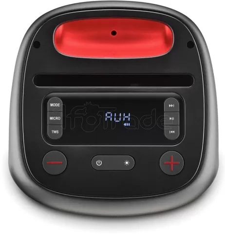 Photo de Enceinte nomade Bluetooth NGS Wild Swag Go RGB (Noir)