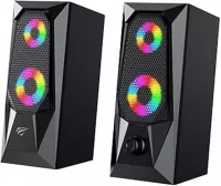 Photo de Enceintes Havit SK208 Pro RGB Illuminated (Noir)