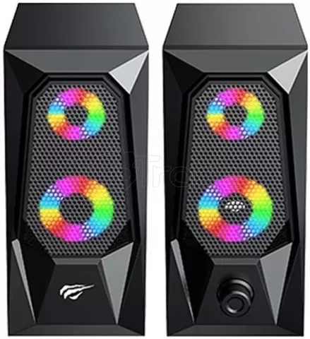 Photo de Enceintes Havit SK208 Pro RGB Illuminated (Noir)