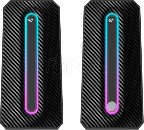 Photo de Enceintes Havit SK216 RGB Illuminated (Noir)